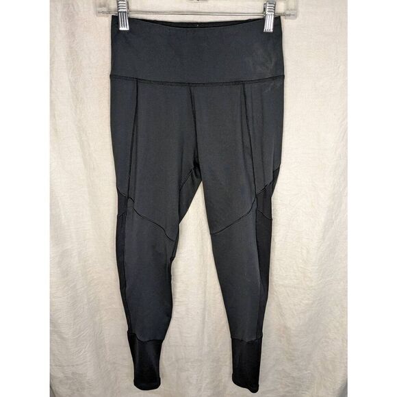 Mountain Hardwear Contoured Legging Contrast Black Women's Small S - Picture 1 of 6